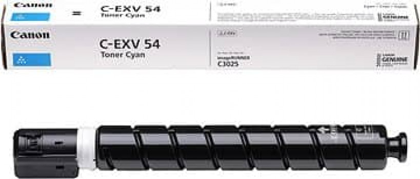 Canon C-EXV 54 Cyan Toner Cartridge suport | CF1395C002